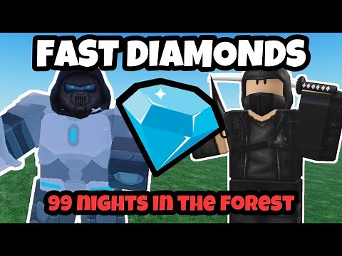 HOW TO FARM DIAMONDS FAST, BEST CLASSES VS CULTIST STRONGHOLD 99 Nights in the Forest Tips #roblox