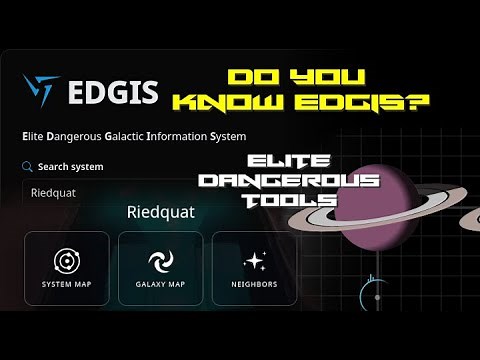 This Is EDGIS - The Fast Elite Dangerous Explorer Tool