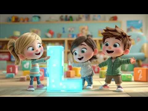 Letter L Song for Kids 🦁🍋🐞 | Learn ABCs with Lion, Lemon & Ladybug | Nursery Rhymes