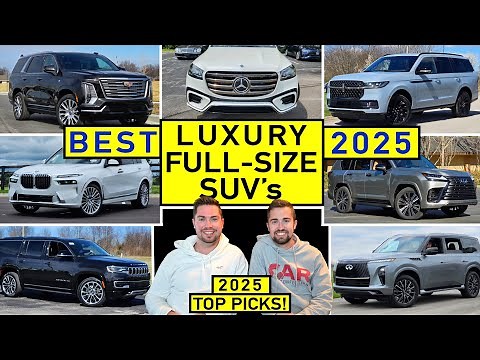 BEST Large Luxury SUVs for 2025 -- Our TOP PICKS After Reviewing ALL of Them!