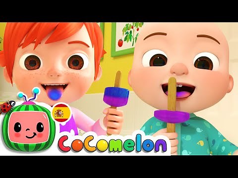 CoComelon en Español | Las paletas multicolor | Canciones Infantiles