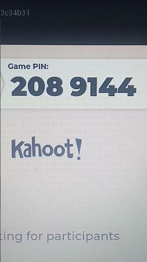 JOIN THE GAME THE PIN IS THERE KAHOOT TIME JOINNNNNN RIGHT NOW