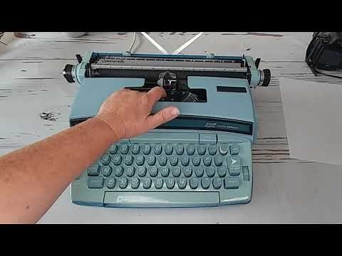 '70s Smith Corona Coronet Super 12 - Demo video