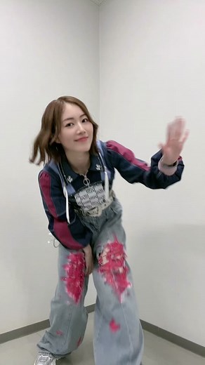 シン❗️シン❗️シンイショウ❗️#新衣装 #denim #カンカンダンス #matsuijurina