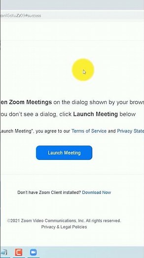 How to Join a Zoom Meeting or Join Zoom Using a Zoom Meeting Invitation Link on a Laptop #shorts
