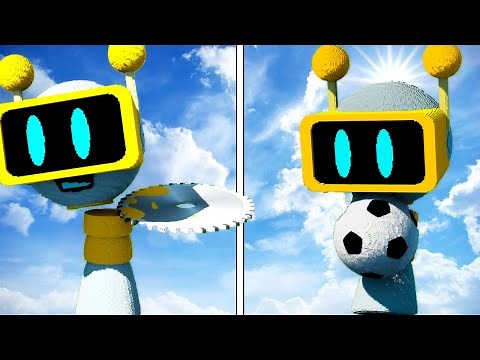 Can FUN BOT Survive? | Upgrading SPRUNKI's Armor Until They Survive!