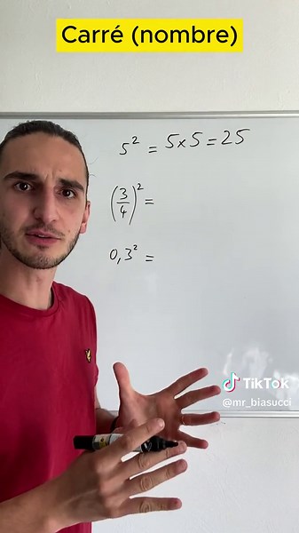 Calcul du Carré d'un Nombre en Mathématiques !