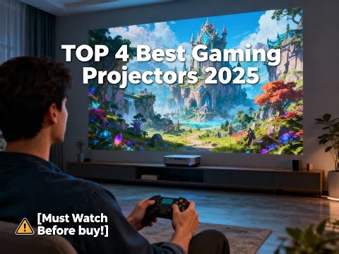 ✅ TOP 4 Best Gaming Projectors 2025 [Must Watch Before buy!] | Projectors Price