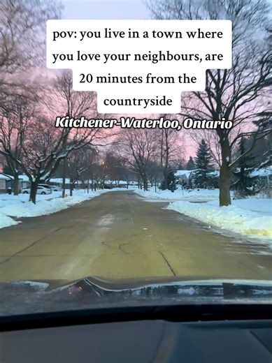 This is just the short list… ⤵️ Kitchener-Waterloo is the kind of place where neighbours say hello, kids ride their bikes on quiet streets, and families feel safe putting down roots. It is a city made for family life. You can drive 20 minutes and be out in the countryside, surrounded by farms and fresh air. You can also get to Toronto or London without much trouble. KW is easy to get around, but it does not feel busy or rushed. It is growing, but it still feels like home. Families love it here b