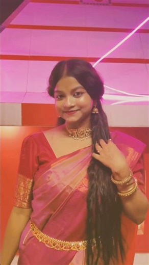 Trying to South Indian look🪷🩷#viralshorts #shorts #southindian