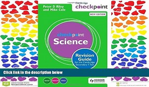 Online eBook  Cambridge Checkpoint Science Revision Guide for the Cambridge Secondary 1 Test by D