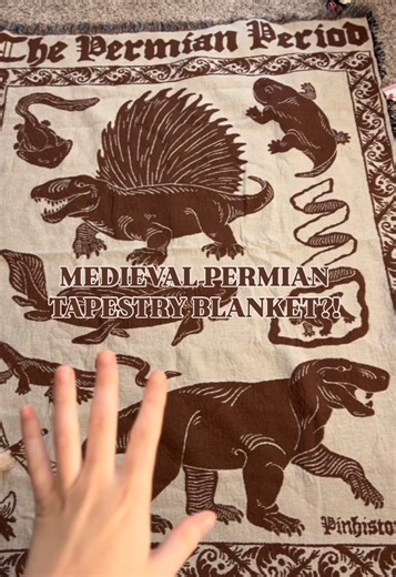 Medieval Permian Design Woven Blanket Preorder Details