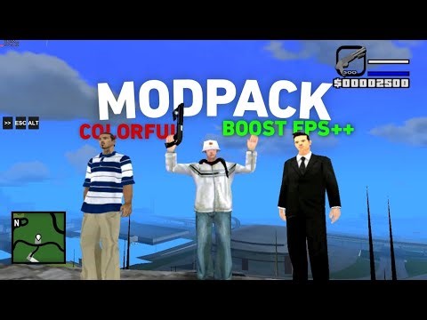 MODPACK COLORFUL ANTILAG BOOST FPS+ - GTA SA-MP MOBILE