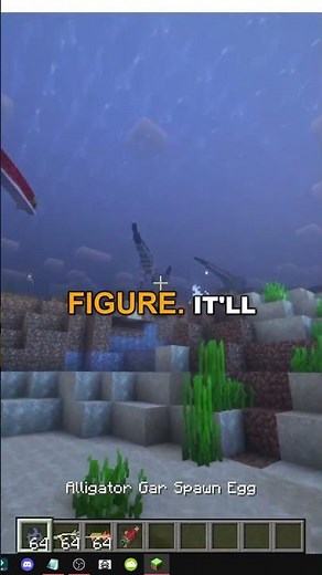 HOW TO FIND the ALLIGATOR GAR in MINECRAFT Jurassic World Reborn