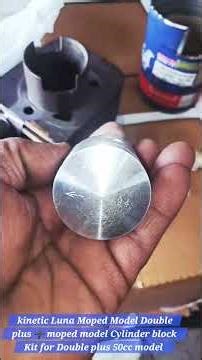 Double plus Luna Moped Model 50cc moped produced by Kinetic Company Genuine Cylinder Block kit new