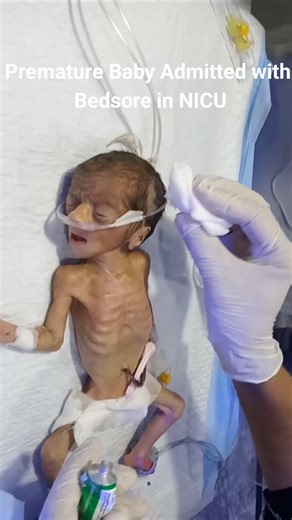 Premature Baby Admitted with Bedsore _ NICU Care _ Treatment #newborn #preterm #babycare #usa #unfreezmyaccount