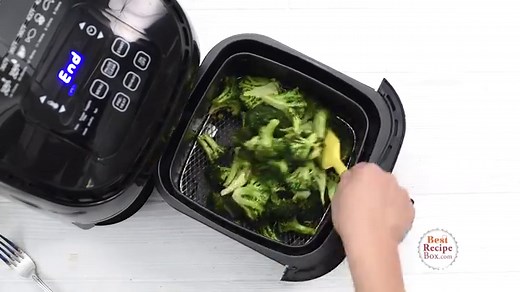 Air Fryer Broccoli Recipe EASY CRSPY HEALTHY | Best Recipe Box