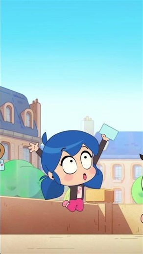 How will Marinette join the party?! 🌩️ Watch Miraculous Chibi full episodes on Youtube! #adrienette
