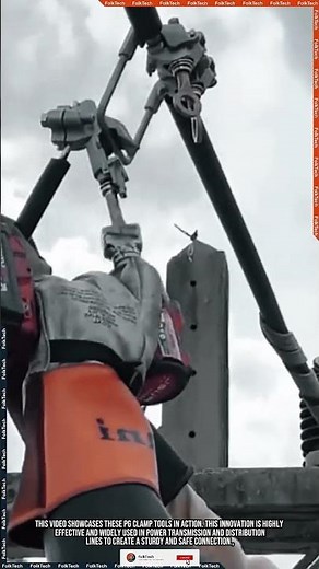 PG Clamp Tools: Connect High-Voltage Cables #tool #tools #innovation