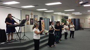 18 reactions | We invite you to our Spanish-speaking retreat/encounter 8am to 4pm in our parish hall now. Here was our opening song of praise and petition: Come, Holy Spirit! Les invitamos a todos a nuestro retiro/encuentro hoy en el salón parroquial de 8am hasta las 4pm. Aquí es el canto de alegría y petición al empiezo hoy. Ven, Espíritu Santo! Bienvenidos! | St Clare of Assisi Catholic Parish, Surprise AZ | Facebook