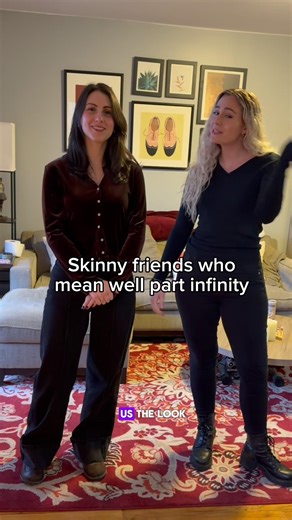 Skinny friends who mean well part infinity #plussize #comedyskits