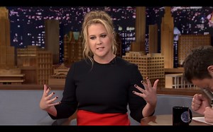 "I'm a famous plus-size model": Amy Schumer jokes about her Glamour photo flap with Jimmy Fallon - Salon.com