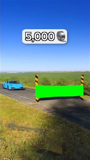 MrBeast Stopping a Lamborghini Using Duct Tape meme Green Screen