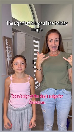 Krystan| American Sign Language Interpreter on Instagram: "⭐️ Sign of the Day: The sign that brings all the holiday magic 🎄 The sign for Christmas 🎄 ➡️Save this & share with a friend who loves Christmas! #learnasl #signlanguage #americansignlanguage #aslcommunity #hardofhearing SEO|: learn ASL, American Sign Language, sign language for beginners, ASL lessons, Deaf culture, sign language for families, teaching ASL to children, Deaf culture"
