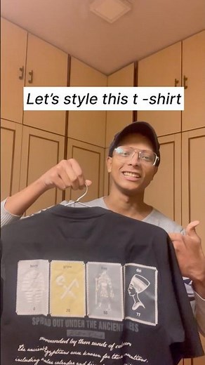 What's the BEST Way to Style a Black Printed T-Shirt for Men