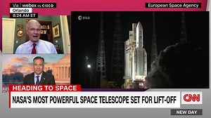 3.6M views · 6.8K reactions | Telescope or time machine? NASA’s revolutionary new tool is both, with an ability to see light from 13 billion years ago and to scan other planets for life. NASA Administrator Bill Nelson joins CNN to talk about the agency's James Webb Space Telescope. | CNN | Facebook