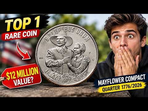 Mayflower Compact Quarter 1776/2026 P Mint Mark — Could This Coin Be Worth $12 Million?