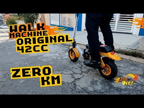 Walk Machine Maxx 42cc Modelo 2021, Mais Detalhes Desta Maquina incrível que 💀😍.