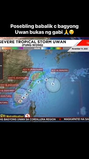 83K views · 1K reactions | # highlight Posebling babalik c bagyong Uwan bukas ng gabi | Jovelyn A Fano | Facebook