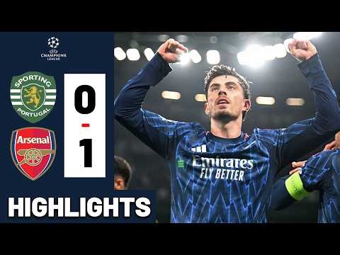 HAVERTZ GOAL! Sporting Lisbon vs Arsenal 0-0 HIGHLIGHTS Champions League 2025/2026