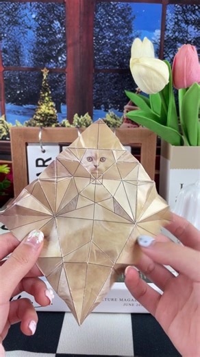 How to Create a Tiny Origami Cat