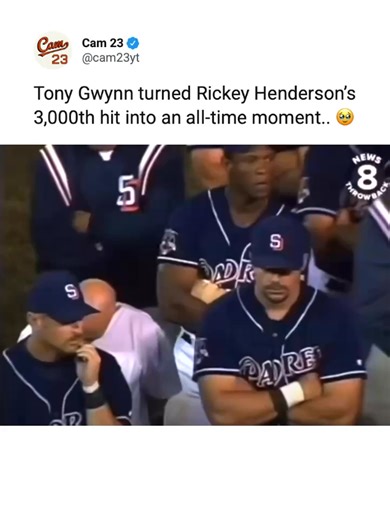 Ricky Henderson's Historic 3,000th Hit Celebration