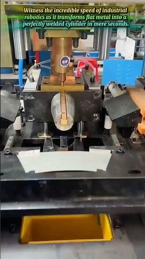 How Industrial Robots Create Perfect Cylindrical Metal Spot Welds