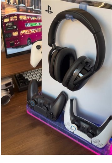 Is your PS5 Overheating dawg?😎 Cop you this Ps5 cooling stand that cools your PlayStation with fans, has usb plug ins, game holders, RGB lights and controller chargers🤩 #ps5 #playstation #playstation5 #ps5controller #ps5console