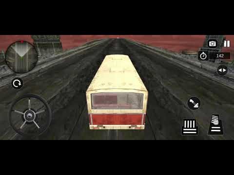 Zombie bus driving game