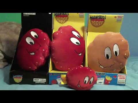 Aqua Teen Hunger Force Meatwad plushes Review