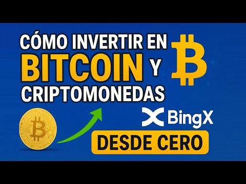 💰 Cómo Invertir en Bitcoin y Criptomonedas desde CERO (Guía Fácil con BingX)