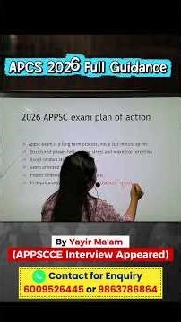 APCS 2026 Plan of Action | Arunachal Aspirants Must Watch