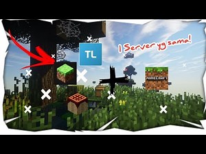 cara agar bedrock dan java bisa mabar di server yg sama aternos server