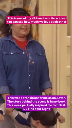 Michael Fishman | This was a pivot scene in my career. A defining moment in production. And most of all it shows how much love Roseanne and I shared | Instagram