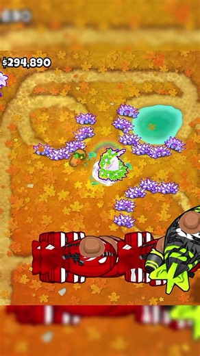 I tried Monarch Of Storms tier 5 and Root Of All Nature lvl 60 🤯 #btd6gameplay #bloonstd6