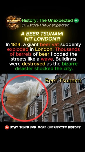 London Was Flooded With Beer?!