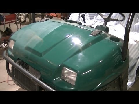 Polaris Ranger 500 Series 10 Buffing the Plastic