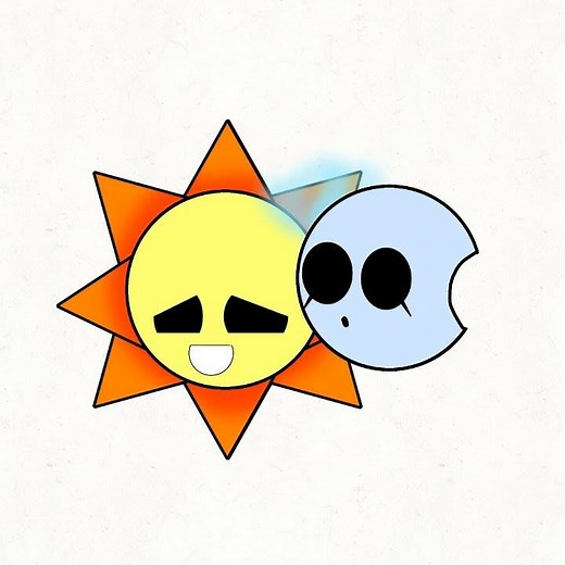 Ticklish Mr.Sun:) #flipaclip #animation #Tickle #sprunki