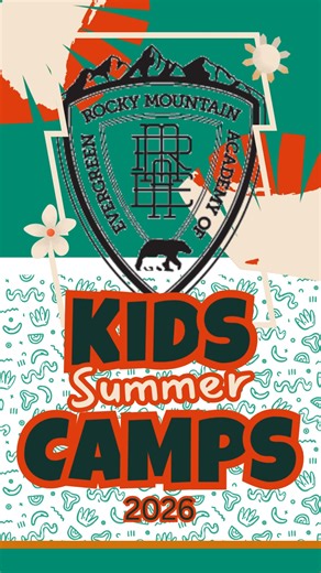 RMAE 2026 Summer Camps have been announced!!! -Evergreen Adventure Summer Day Camp (K-5th Grade) -Creativity Camp (K-8th Grade) -Adventure Day Camp with Mrs. Adams (1st-8th Grade) -Spanish Summer Camp (1st-5th Grade) -Mini Chefs Summer Camp (1st-5th Grade) Register NOW!! Spaces are limited. | Rocky Mountain Academy of Evergreen: K-8 Public Elementary & Middle School