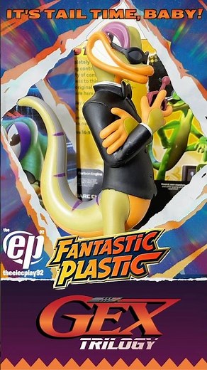 GEX Trilogy Statue is GEXcellent | GEX Trilogy Tail Time Edition #limitedrungames